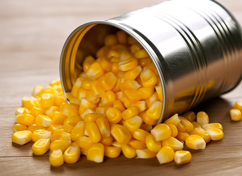 玉米粒罐头是生的还是熟的，可以做玉米汁吗