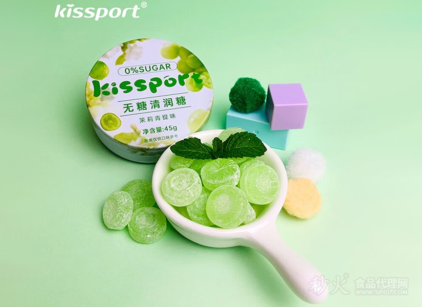 Kissport無糖潤喉糖